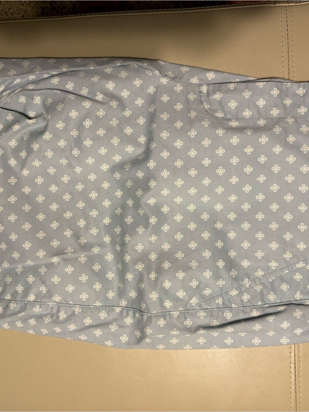 GAP Light Blue Floral-Print Women's Shorts